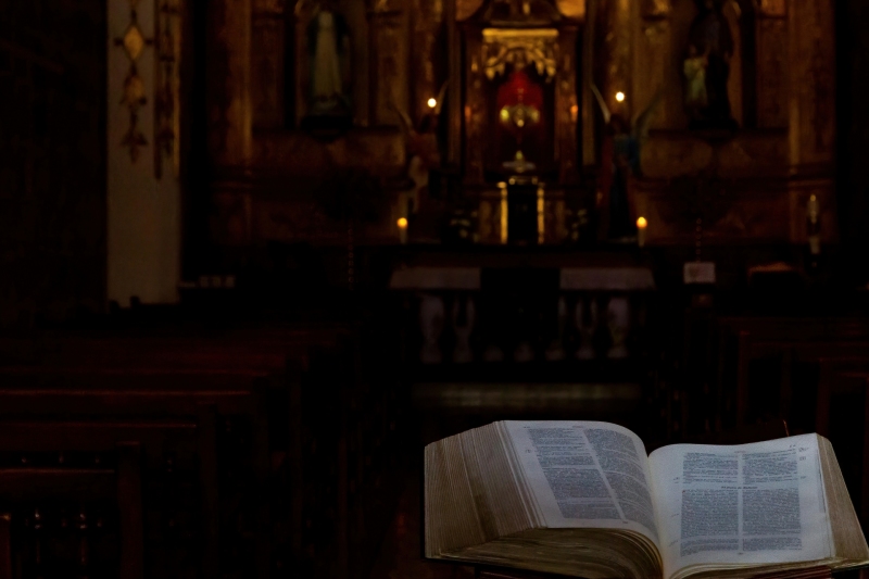 Bible in Cathedral