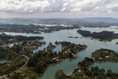 View from El Peñón de Guatapé