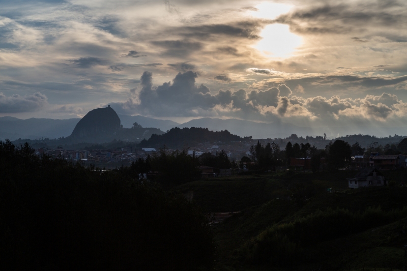 El Penon de Guatepe, in Antioquia, Colombia