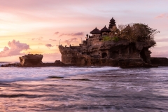 Sunset at Tanah Lot