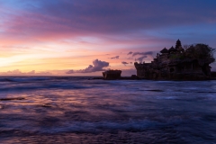 Blue Hour at Tanah Lot Hindu Temple