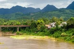 Overlooking the Nam Ou River and the Nam Ou Valley