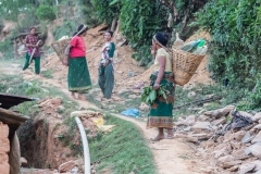Ladies Walking to Get Water
