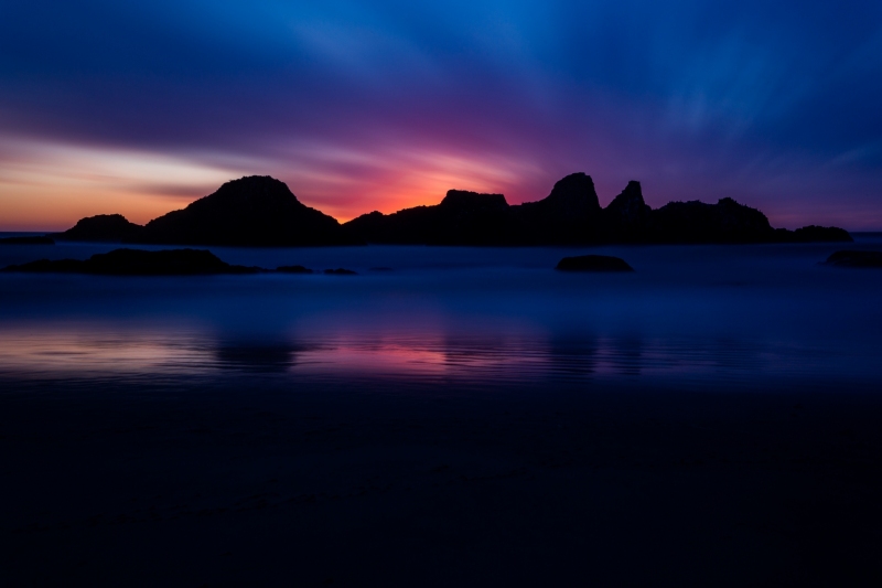 Colorful Oregon Sunset