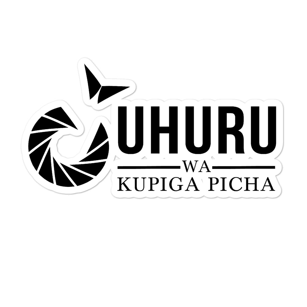 Freedom of Photography Logo in Swahili